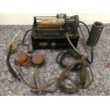 DICTAPHONE WAX CYLINDER RECORDING MACHINE. This machine is from the 1920’s and found here complete