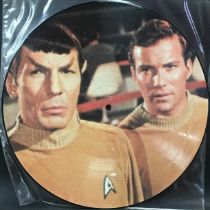 STAR TREK L.P. ORIGINAL U.K. PRESS PICTURE DISC. From 1986 this album features to Star Trek series