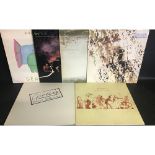 GENESIS SELECTION OF 6 VINYL RELATED ALBUMS.