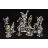 A collection of WAPW Myth and Magic pewter figures to include exhibition piece 'The Grand Master'.