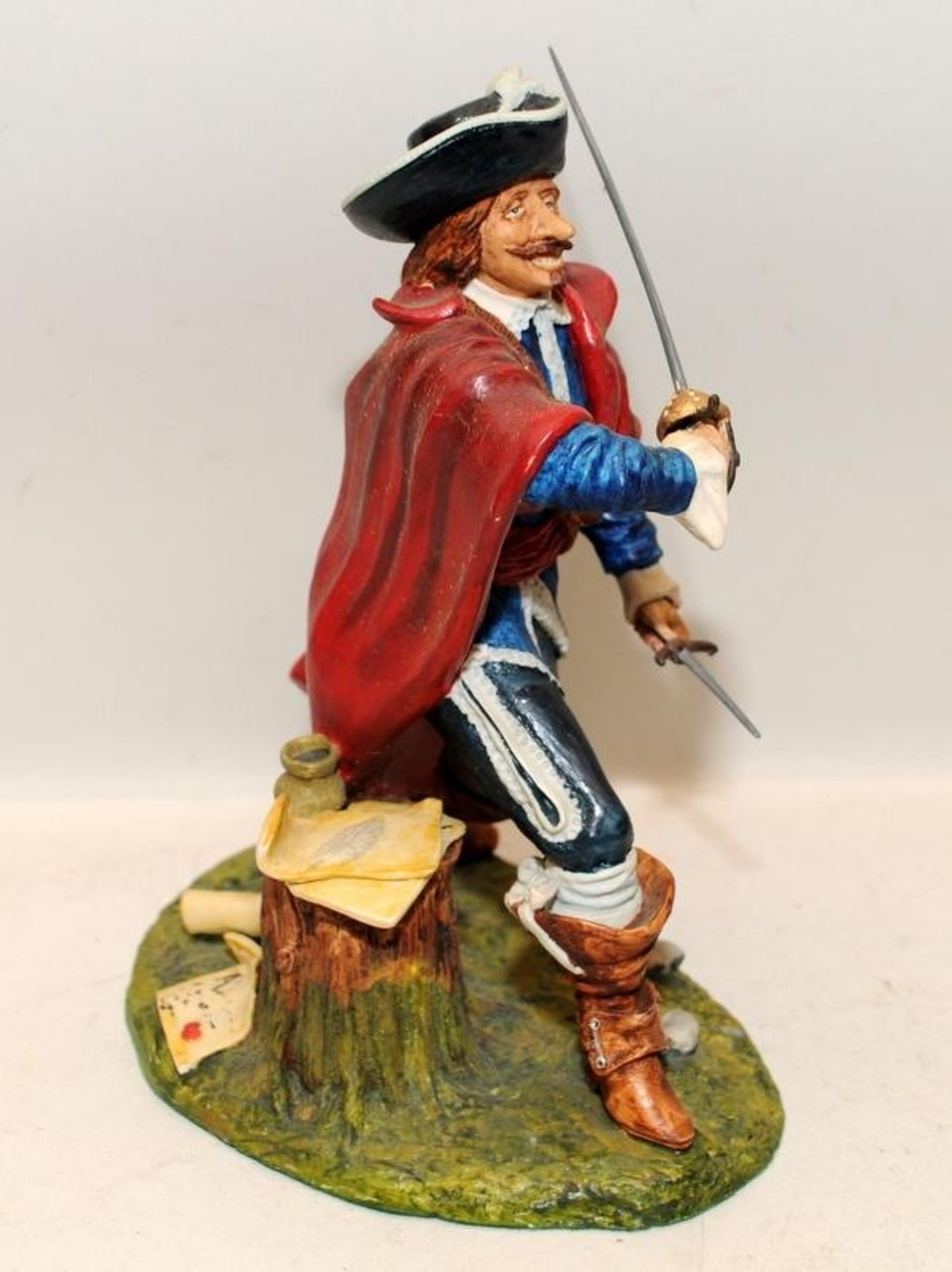 Royal Doulton cold cast resin figure - Cyrano De Bergerac HN3751. 22.5cms tall - Image 2 of 4