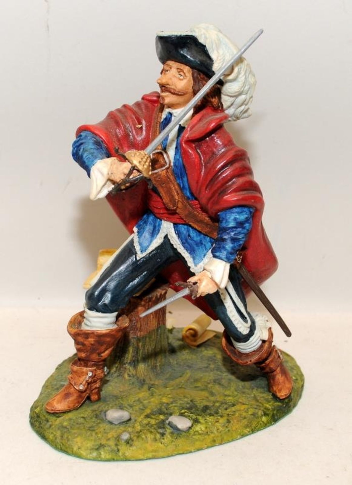 Royal Doulton cold cast resin figure - Cyrano De Bergerac HN3751. 22.5cms tall