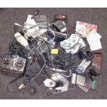 Large assortment of various untested electronics to include game console controllers etc.