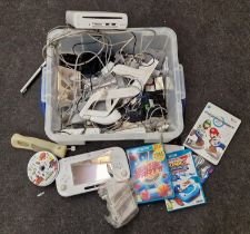 Nintendo Wii and Wii U collection to include console, controllers, games and other ancillary