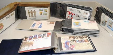 Five well filled albums of Isle of Man First Day Covers.