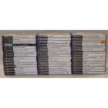 Large collection of Sony PlayStation 2 games. Boxes have not been checked.
