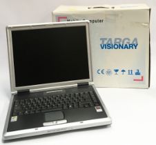 Targa Visionary vintage Windows XP laptop with box (not tested).