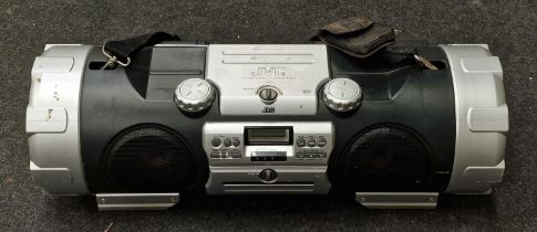 JVC Powered Woofer CD System boombox RV-B99.
