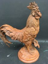 A cast cockerel (DU) (142)