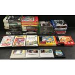 BOX OF VARIOUS MAKES OF COMPUTER GAMING CONSOLE GAMES. Many games here for - Wii - Nintendo - XBox