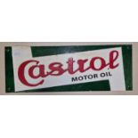 Castrol motor oil cast sign 50x20cm