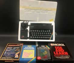 ZX SPECTRUM VINTAGE GAME CONSOLE. This unit comes in original polystyrene box with power supply