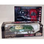 New Bright Classic Car '61 Jaguar E-Type boxed radio controlled car together with a boxed RC Driving