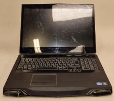 Alienware M17X gaming laptop.