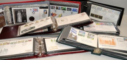 Seven quality albums of GB First Day Covers.