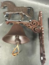 A heavy horse bell. (120)