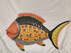 A wall hanging fish (163)