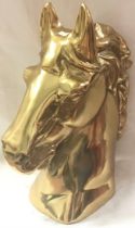 Gold horse head (al) (167)