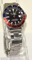 Rolex GMT Master model 1675, made in 1968 sold 20/7/1970