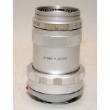 Leitz Wetzlar Elmar 1:4 135mm lens