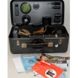 Zenith Photo-Sniper kit comprising Zenit ES 35mm SLR camera, 1:4.5 300mm lens, 1:2 58mm lens, pistol