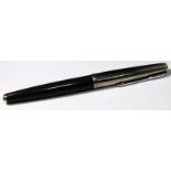 Parker P61 Series 1. Grey body, two tone silver cap. Excellent condition. (Ref:CYK269)