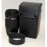 Nikon AF Nikkor 1:4-5:6 70-200mm zoom lens c/w Sigma protective case