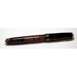 Parker Vacumatic fountain pen with lockdown filler. Third quarter 1935 date mark, Canada made.