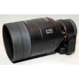 Sony F8 500mm reflex lens. Sony E mount