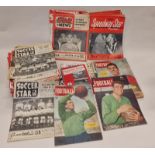 Large collection of vintage "Speedway Star News" magazines from the 1950's together with some