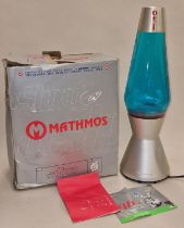 Mathmos Astro large lava lamp with original box (tatty) and instructions.