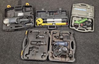 Pro Power cased angle grinder together with other cased tools (4).