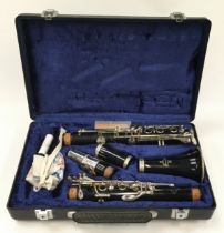 Vintage Buffet Crampon Paris clarinet in original fitted case.