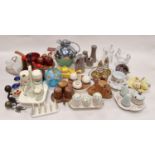 Large collection of mainly cruet sets and other collectables to include vintage Thermos jug and