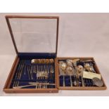 Boxed Bronze design canteen of cutlery