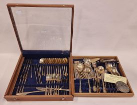 Boxed Bronze design canteen of cutlery