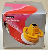 Halfords car polisher in box