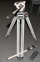 Quality Vinten ENG tripod with Vinten vision 12 head. From a professional filming environment