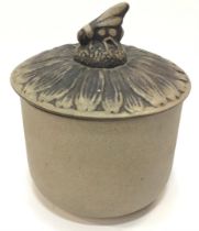 Poole Pottery hard to find stoneware honeypot with Bee finial.