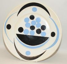 Poole Pottery interest rare & hard to find charger designed by Sir Terry Frost R.A. (1915-2003)