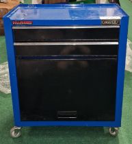 Draper portable tool cabinet om wheels. (70)