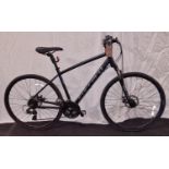 A Black Carrerra mountain bike 18" frame size 28" wheel size 24 gears.. (33)