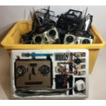 Box of various remote control units for model makers of boats or planes Etc. (44)