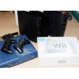 Various games consoles to include Wii, PS3 and XBox One