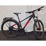 A cube mountain bike 20" frame size 28" wheel size 24 gears (22).