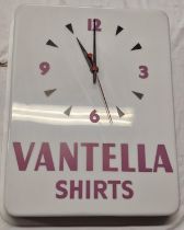 Vantella Shirts light up 1950's sign.