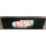 Pall Mall double sided 240v light up hanging advertising sign. 10 x 21 x 81cm. (Ref88)