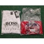 Two size M mens tops to include Hugo boss and Kenzo (NWT)(23)