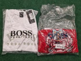Two size M mens tops to include Hugo boss and Kenzo (NWT)(23)