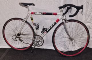 B H light weight 9 speed racing bike with Daytona brakes and gears 21" frame size 27" wheel size.